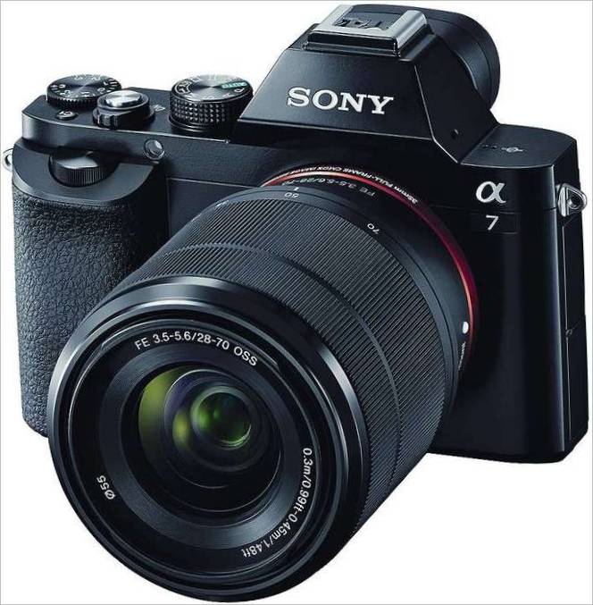 Sony ILC-E A7 tükör nélküli fényképezőgép