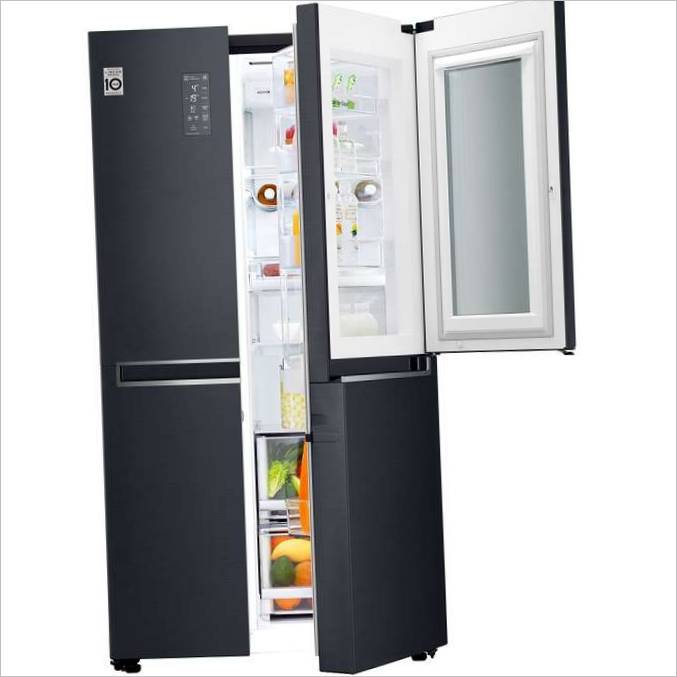 LG Side-by-Side készülék DoorCooling technológiával