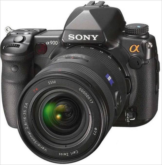 A Sony Alpha DSLR-A900 digitális tükörreflexes fényképezőgép