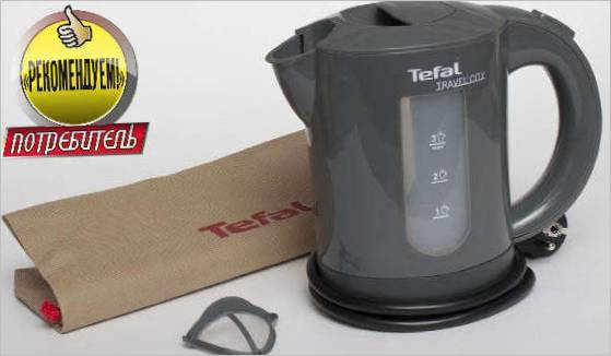 Tefal Travel City utazó vízforraló