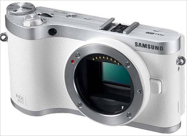 Samsung NX300 tükör nélküli fényképezőgép - váz