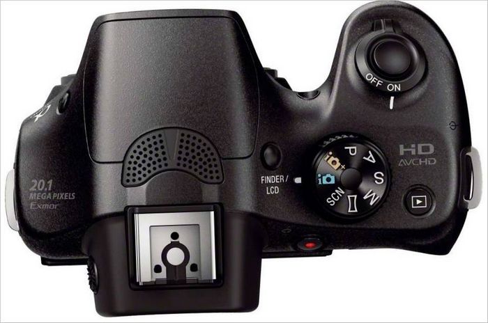Sony A3000 DSLR - vezérlés