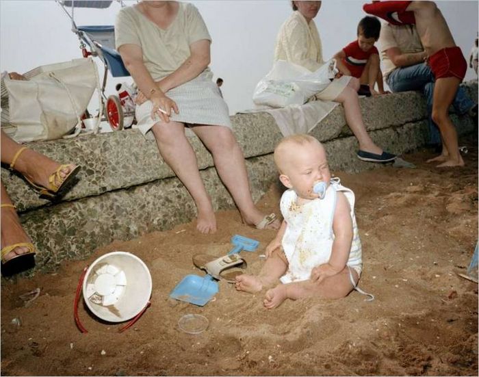 Martin Parr. A sorozatból "Last Resort. Fotók New Brightonról". 1983-1985