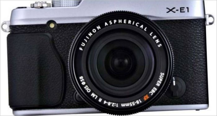Kompakt fényképezőgép FUJIFILM X-E1 cserélhető objektívekkel