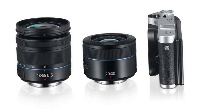 Samsung NX300 tükör nélküli fényképezőgép - objektív