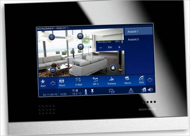 A Busch-Comfort Touch Panel