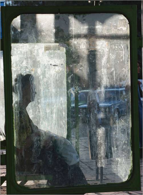 3. Buszmegálló. Taskent. 2003