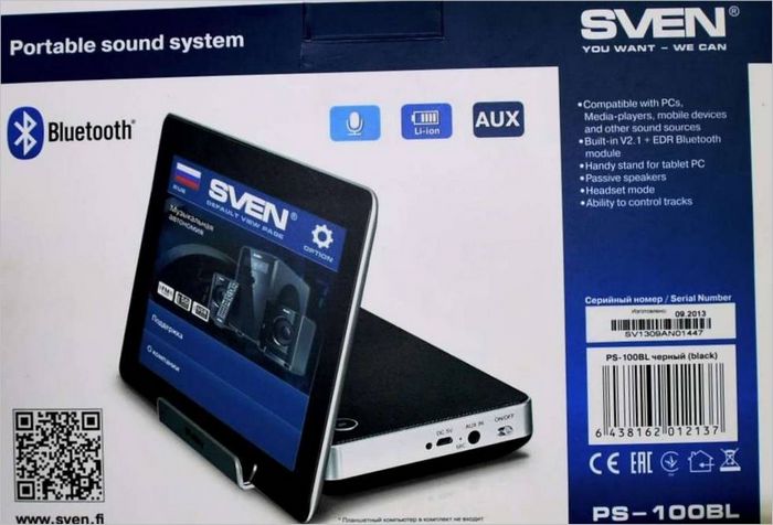 Hangszórórendszer Sven PS-100BL 2