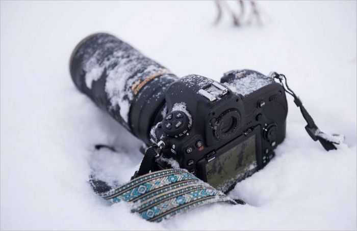 Nikon D850 a hóban