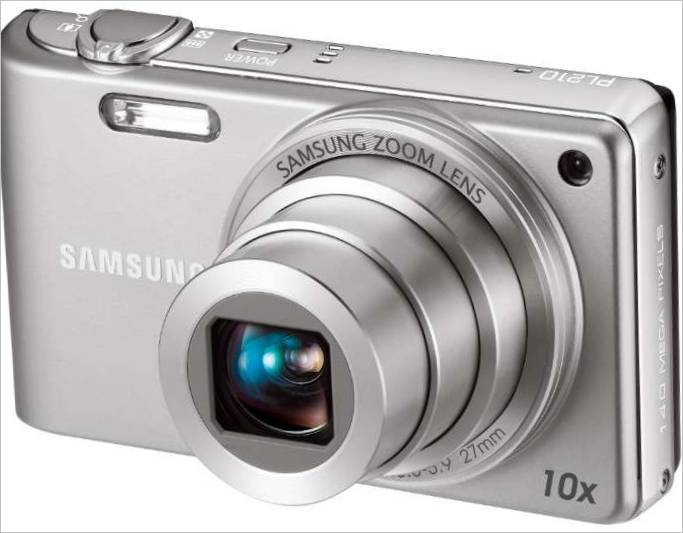 Kompakt kamera Samsung PL210 fekete