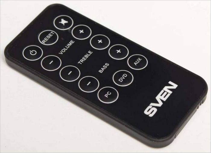 SVEN SPS-707 hangszórórendszer - távirányító