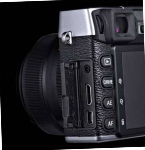 FUJIFILM X-E1 kompakt fényképezőgép cserélhető optikával - Gombok